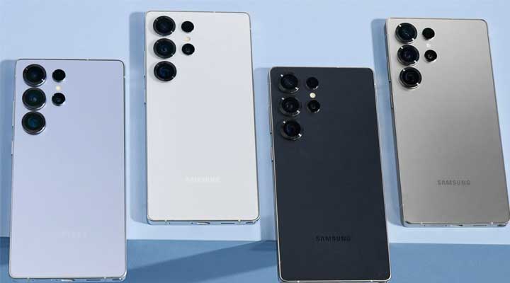 رنگ ها S25 Ultra