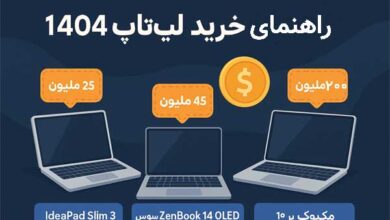 راهنمای خرید بهترین لپتاپ