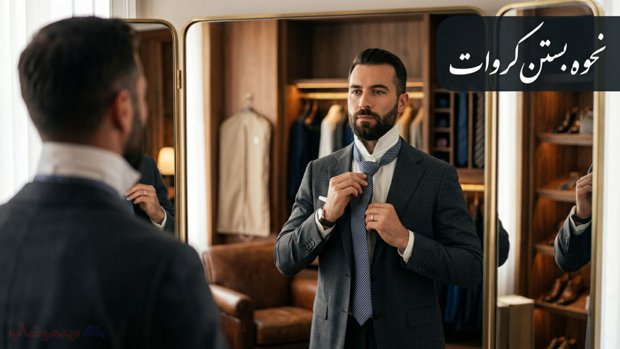 نحوه بستن کراوات